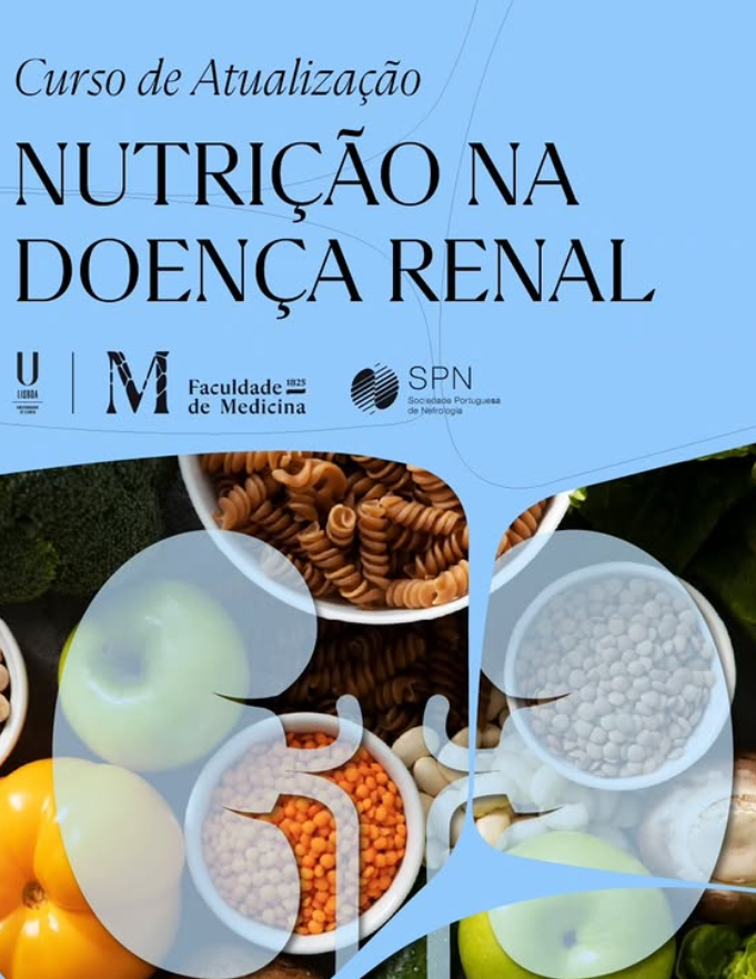 Cartaz do Curso de Nutrição na Doença Renal — 2.ª edição